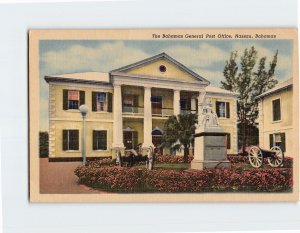 Postcard The Bahamas General Post Office Nassau Bahamas