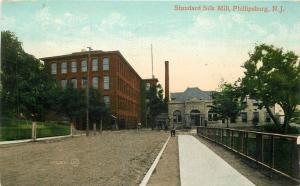 1911 Factory Industry Standard Silk Mill Phillipsburg New Jersey Valentine 9939