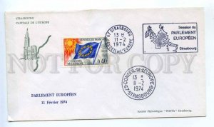 418276 FRANCE Council of Europe 1974 year Strasbourg European Parliament COVER