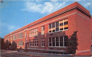 Butler New Jersey 1960s Postcard High School Buidling