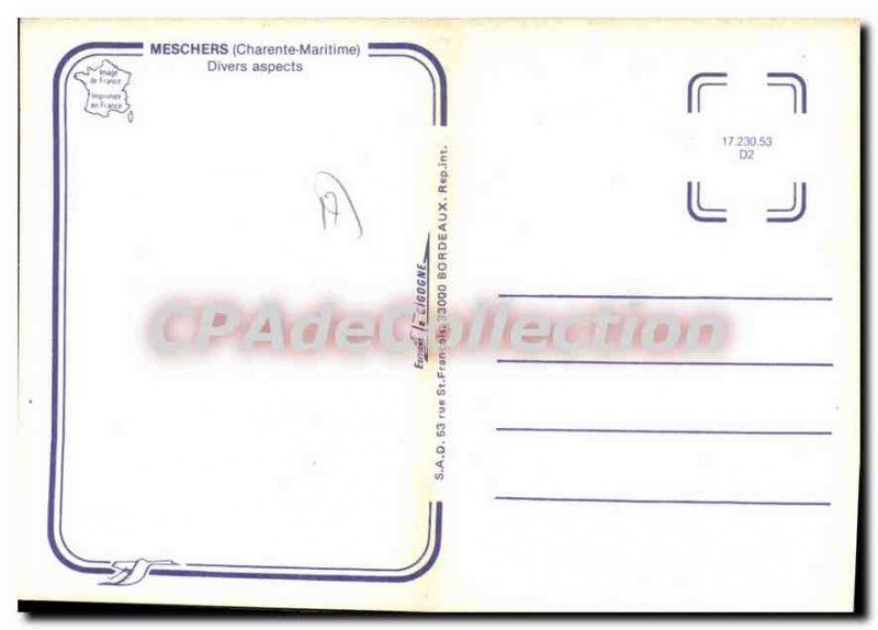 Modern Postcard Meschers Various Aspects