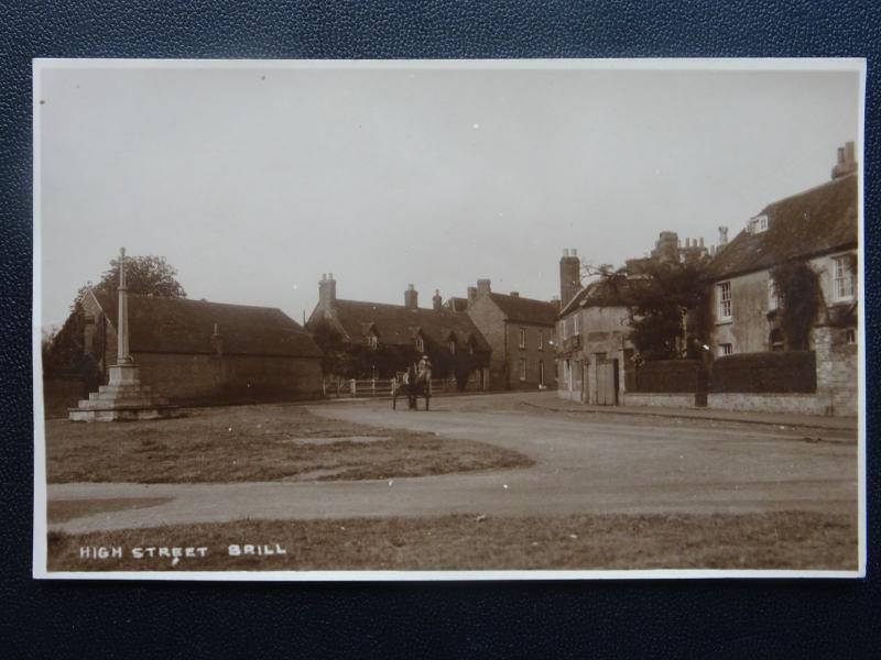 Buckinghamshire BRILL High Street & The Square c1906 RP Postcard