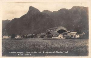 Oberammergau Germany Passionsspiel Theater Real Photo Antique Postcard K18899