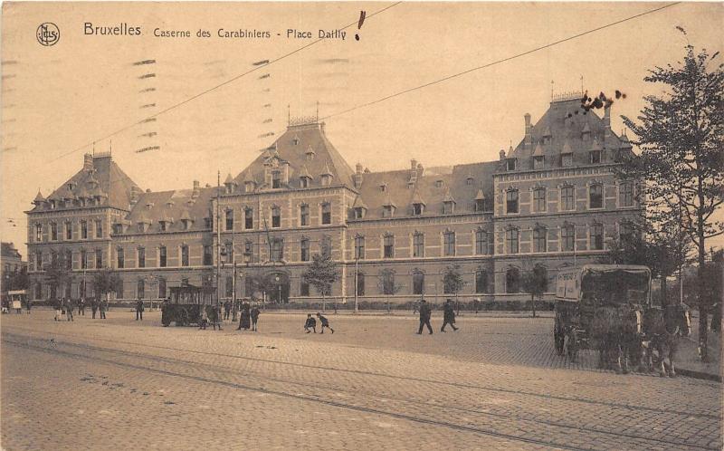 BR34978 Caserne des Carabiniers Palce Dally Bruxelles       Belgium