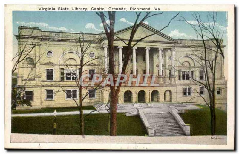 Etas States-USA-Virginia-Virginia State Capitol Library Grounds- Richmond -CPR