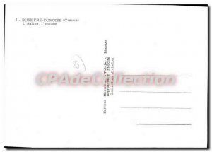 Postcard Modern BUSSIERE-DUNOISE church