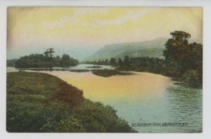 NY - Salamanca. The Allegheny River