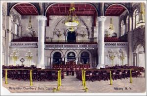 Assembly Chamber, State Capitol, Albany NY  (2 corners missing)