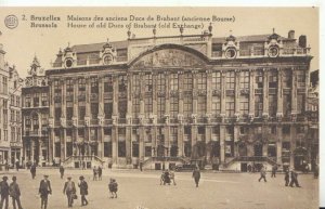 Belgium Postcard - Brussels - House of Old Ducs of Brabant [Old Exchange]TZ12142