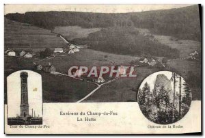 Old Postcard Around Champ du Feu La Hutte