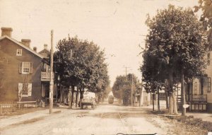 Manchester Pennsylvania Main Street Real Photo Vintage Postcard AA50355