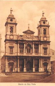 Boa Vista Brazil Church Antique Postcard J49359 