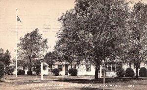 RPPC Postcard Little Houses Ferry Road Saco ME