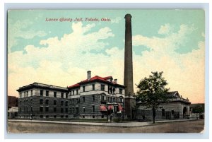 C. 1910 Lucas County Jail Toledo, Ohio. Postcard F143E