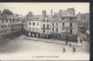 France Postcard - Quimper - Place St-Corentin    RS4601