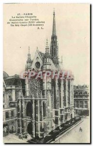 Old Postcard Paris Sainte Chapelle built on the order of St. Louis XIII century