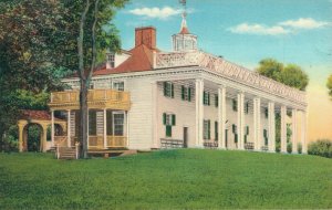 USA Washington's Mansion Mount Vernon Virginia Vintage Postcard 04.32