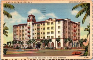 Florida Miami Hotel International 1948 Curteich