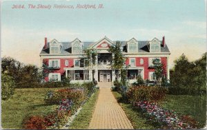 Shoudy Residence Rockford IL Illinois c1916 Acmegraph Postcard H7