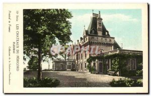 Old Postcard Les Chateaux Du Perigord Fleurac