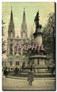 Postcard Old Reforms and Monument Mobile Bouches du Rhone