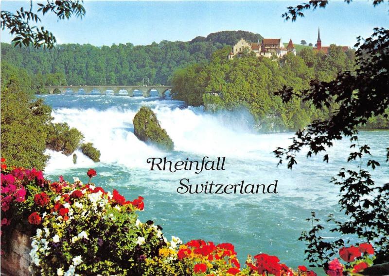 BG28246 rheinfall mit schloss laufen   switzerland