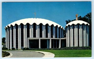 BILOXI, MS Mississippi ~ ST. MICHAEL'S CHURCH  c1960s Harrison County  Postcard