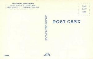 MN, Duluth, Minnesota, The Captain's Table Cafeteria, Interior,Dexter No 41692B