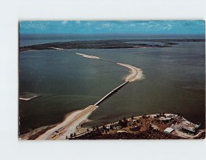 Postcard New Bridge to Sanibel and Captiva Islands on the Gulf of Mexico, FL