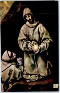 M-77517 St Francis of Assisi By Greco Museo Del Prado Madrid Spain