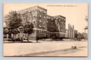 Livingston Apartments New Brunswick New Jersey NJ UNP Mayrose Co Postcard C17