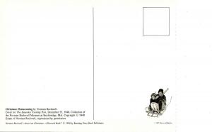 Norman Rockwell (Repro) - Christmas: Homecoming  (Size: 6.625 X 4.625)