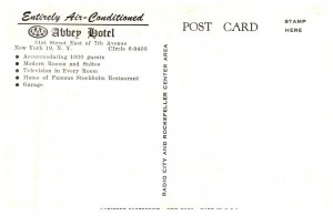 New York  City . Abbey Hotel