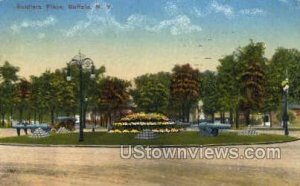 Soldier Place - Buffalo, New York NY Postcard