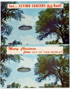 2 - UFO - Flying Saucers & Merry Christmas