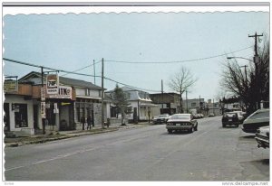 Main Street , L'Annonciation , Quebec , Canada , 50-60s