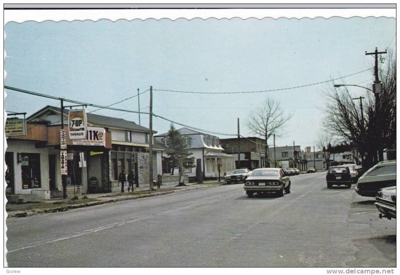 Main Street , L'ANNONCIATION , Quebec , Canada , 50-60s