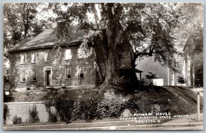 Marietta Ohio 1950s RPPC Real Photo Postcard Putnam House Campus Martius Museum