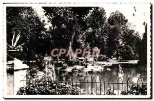 Vichy Old Postcard A corner of the new parks