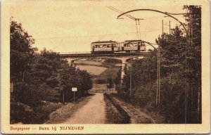 Netherlands Bergspoor Beek bij Nijmegen Vintage Postcard C079