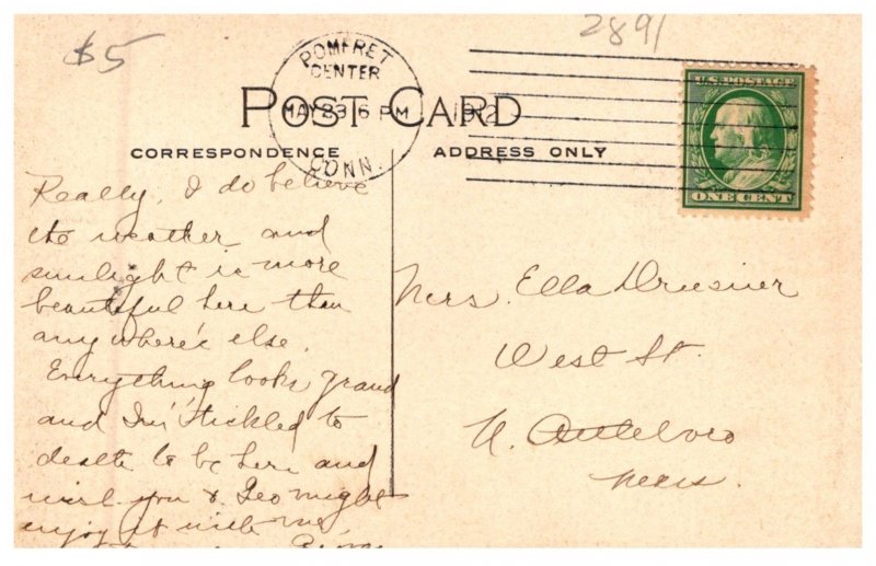 Connecticut Pomfret ,  Ben Grosvenor Inn