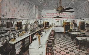 H81/ Cambridge Ohio Postcard c1910 Interior Guernsey Dairy Nichalakis 235