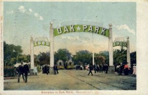 Entrance to Oak Park - Sacramento, CA