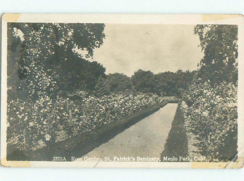 Pre-1920 rppc NICE VIEW Menlo Park - San Francisco California CA i7542