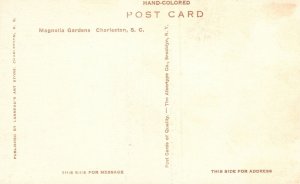 Vintage Postcard 1910's View of Magnolia Gardens Charleston South Carolina S.C.
