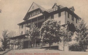 Simpson Terrace Stamford New York In The Catskills Postcard