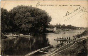 CPA LEVALLOIS-PERRET - La Jatte les Passeurs (581755)