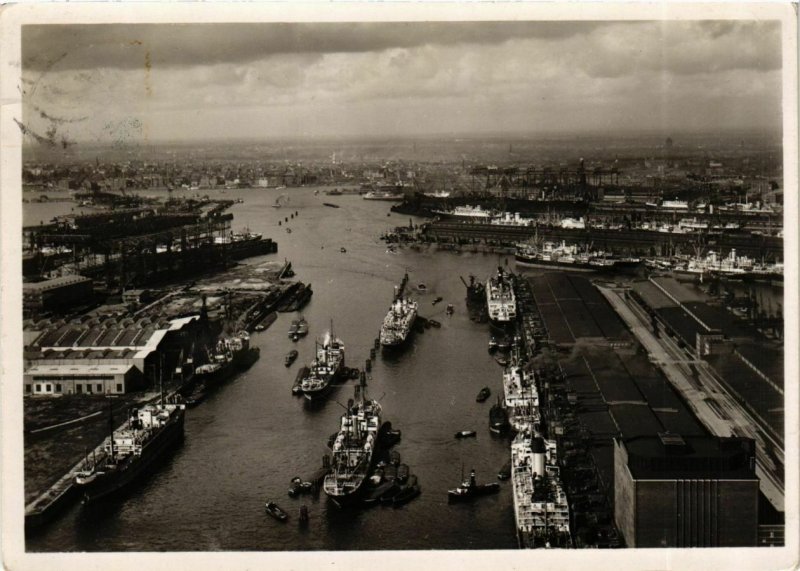 CPA AK Hamburg- Deutschlands Grosster Hafen GERMANY (902687)