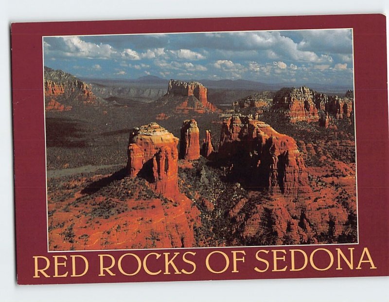 Postcard Red Rocks Of Sedona, Arizona