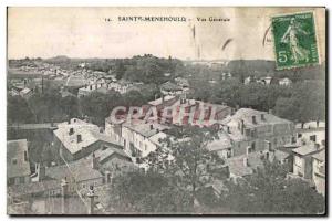Old Postcard Sainte Menehould Vue Generale